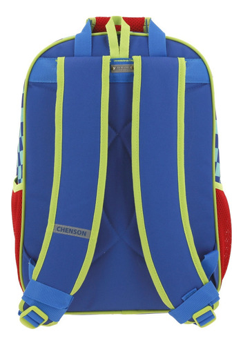 Mochila Grande Chenson Escolar Mario Bros Kart Flewn