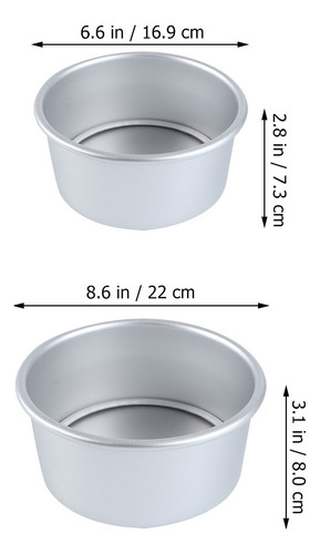 Sartén Para Asar De 4 Pulgadas Con Fondo Vivo Anodizado, Mol