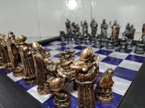 Jogo de xadrez internacional conjunto mão esculpida peça