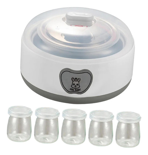 Fabricante De Yogurt Casero, Mini Fermentador De Con 5 Tazas