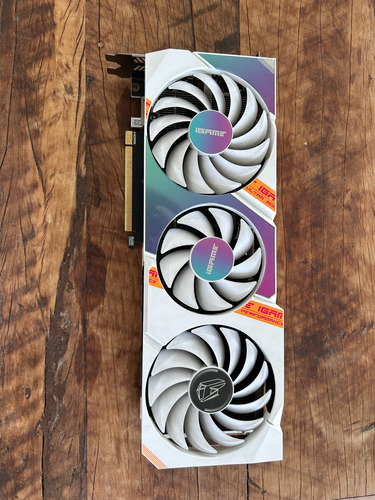 Placa De Vídeo Rtx 3070 Ti Oc Edition 8gb Colorful White. (Usado)