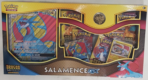 Pokemon Tcg Dragon Majesty Special Coll Box Salamence Gx