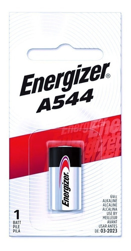 Imagen 9 de 9 de Pilas Energizer A544 Alcalina Max Blister X 1 Pila Camaras