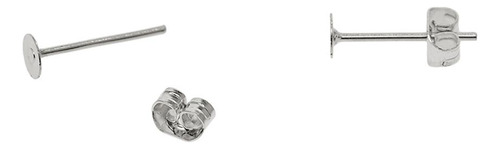 De 200 Y Respaldos Para Pendientes De Hierro De 4 Mm,