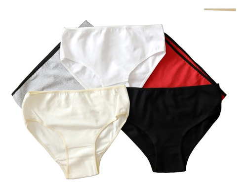 Bombacha Universal X3 ALG Lycra Lisa Mariflor Art 84