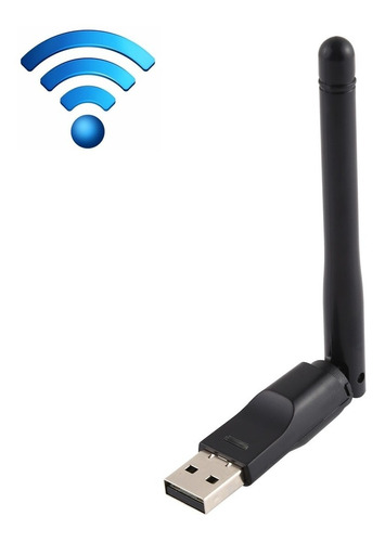 Adaptador Usb 2.0 Wifi Banda Inalambrica Antena 300mbps Win 