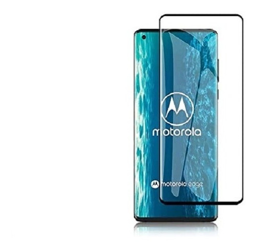 Film Vidrio Templado Adhiere Full Para Motorola Moto Edge