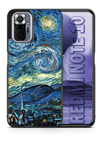 Funda Xiaomi Redmi Note 10 Van Gogh Noche Estrellada Tpu 