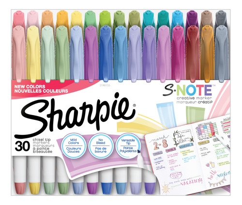 Marcadores Creativos De Sharpie S-note, Resaltadores, Colore