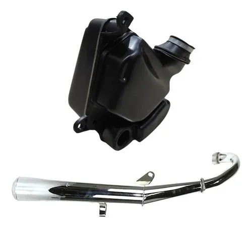 comprar Caja Filtro Aire Suzuki Ax100\u002F115 + Mofle Cromado Ax100