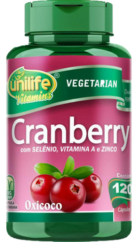 Cranberry 120 Capsulas Unilife