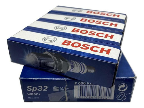 Kit Vela Bosch Sp32 Chevrolet Onix 1.0 Ls 5p 1 13/16