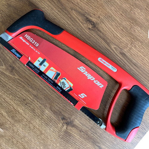 Sierra Para Metales Bimolde Snapon Con Mango Agarre Suave
