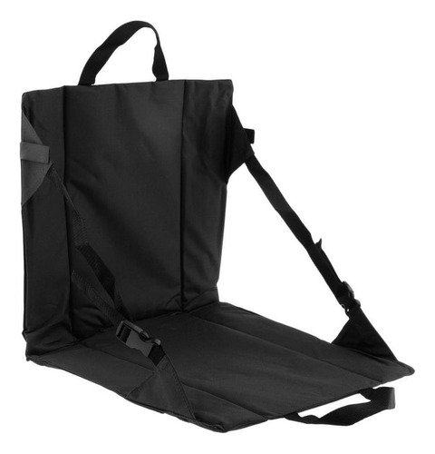 A Silla Plegable Para Acampar Senderismo Picnic En La Negro