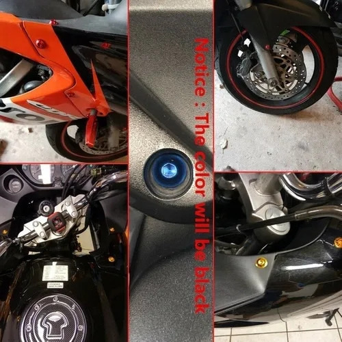 Caja Completa De Tornillos Para Carenado De Motocicletas