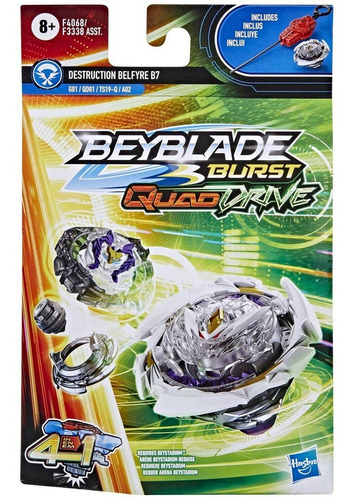 Beyblade Quaddrive - Destruction Belfyre B7 - Hasbro -