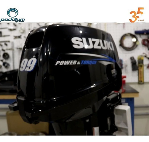 Imagem 8 de 9 de Motor Suzuki Dt 9.9hp A 2t Novo Frete Grátis Poddium Náutica