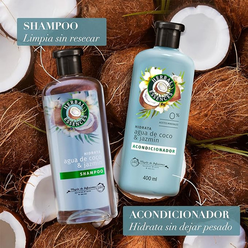 Herbal Essences Hidrata 400ml Shampoo + Acondicionador