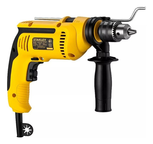 Taladro Percutor 700w + Amoladora 115 Mm 4 1/2 750w Stanley