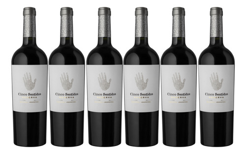 Vino Tinto Cinco Sentidos Reserva Ancellotta 6x750 Ml