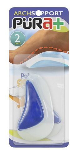Plantillas Arco Pie Plano Pura+ (1 Par)