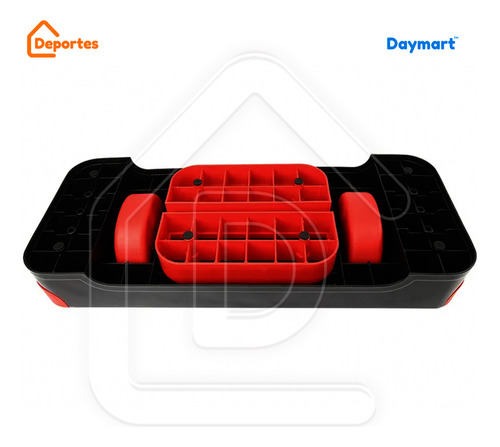 Step Aeróbico Ajustable Yoga Gym Alta Calidad Antideslizante Color Negro