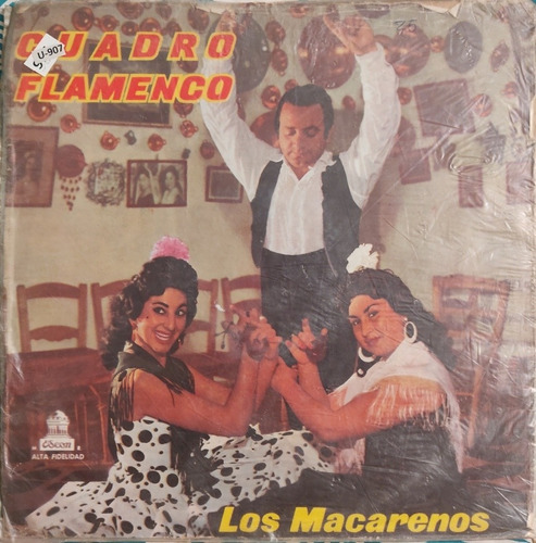 Vinilo Lp De Los Macarenos   ---  Cuadro Flamenco (xx748