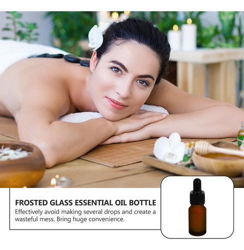 Botella Cuentagotas Simple Para Maquillaje Con Aceite Esenci