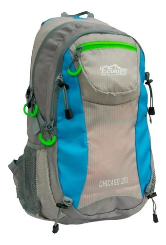 Bolso Morral De Ataque Ecology 30l Con Silbato De Seguridad