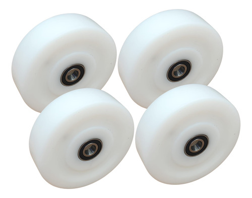 Ruedas Llantas Para Patin Hidraulico 7x2 Nylon 100% Mx!! 4pz