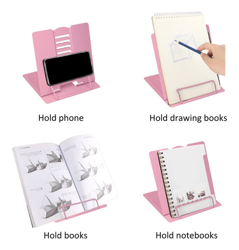 Soporte De Lectura, Soporte Para Libros, Diseño Ergonómico,