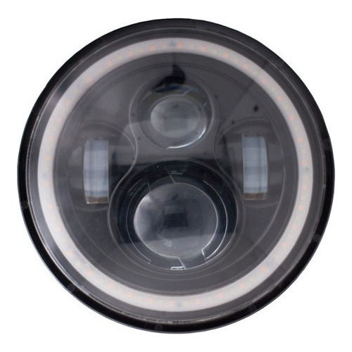 Faro Led Daymaker 7 Pol Angel Eyes P Moto Harley Hd