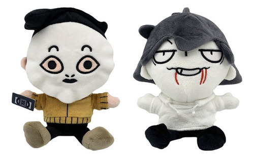 2pcs Jeff The Killer 2.0 Muñeca Peluche Juguete Regalo 22cm