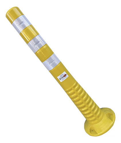 Poste Vial Delimitador Reflectivo 75cm Amarillo - Flexible