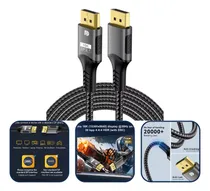 Comprar Cabo Displayport 2.1 16k 30hz 8k 120hz 4k 240hz 2m Reforçado