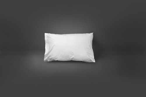10 Fundas Para Almohada Hotelera Blanca 144 Hilos Standar Color Blanco Liso