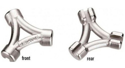 Llave Lezyne 3 Way Spoke Silver