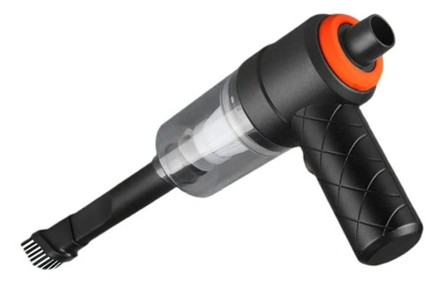 Aspiradora De Mano Portatil Inalambrica Para Auto Usb Hogar Negro