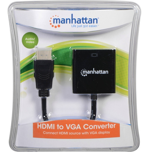 Adaptador De Hdmi A Vga - Electrocom -