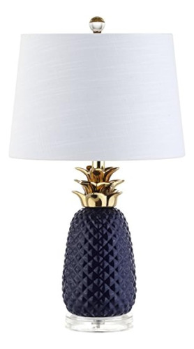 Jonathan Y Jyl4019a Pineapple 23  Ceramic Led Table Lamp Con