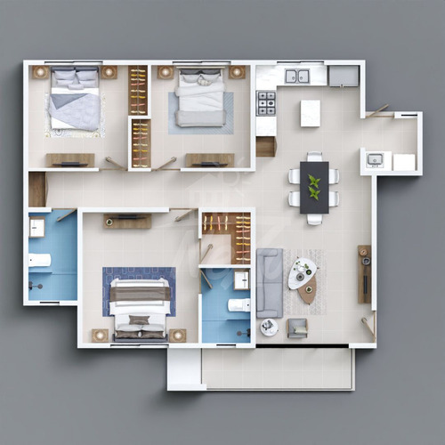 Imagen 4 de 12 de Próximo Al Homs, Hermoso Proyecto De Apartamentos Con Piscina (jpc-212b)