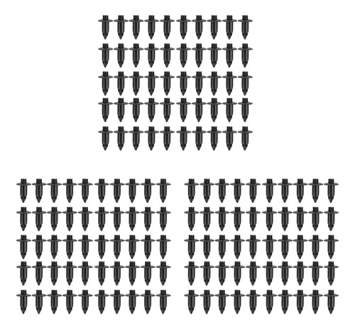 Cierre Con Hebilla, 150 Remaches De Plástico, Panel De Moldu