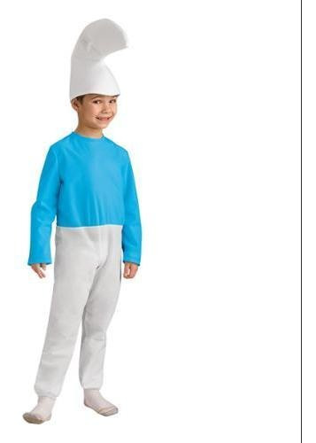 Disfraz Para Niño Talla Small De Pitufo Halloween