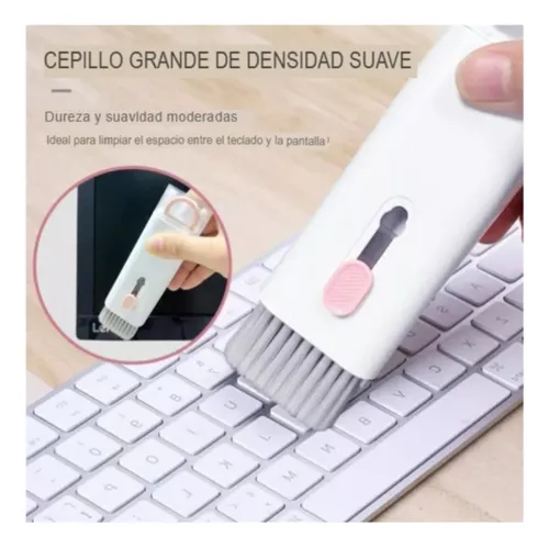 Brocha Limpiador Multifuncional Para Notebook Y Pc 7 En 1