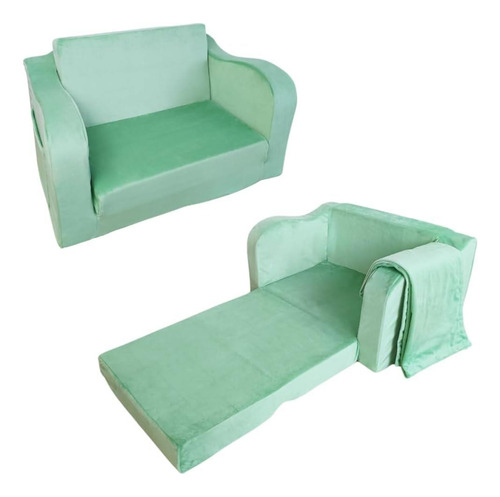 Couch De Espuma Para Niños Wonder Space Con Manta, Sofá Para