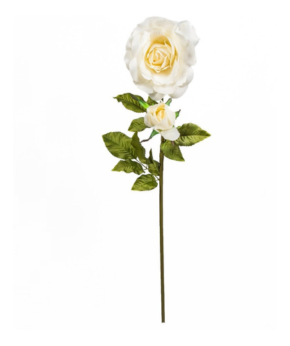 Flor Artificial Vara De Rosas Gigante 110cm Calidad Premium