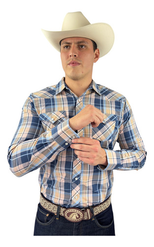 Camisa Vaquera Cuadros Muralla Mod 04