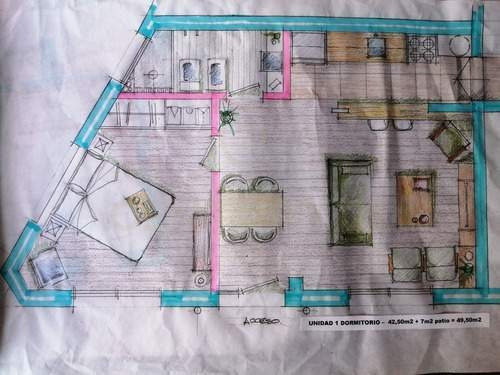 Hermosa Casa De Un Dormitorio A Estrenar!