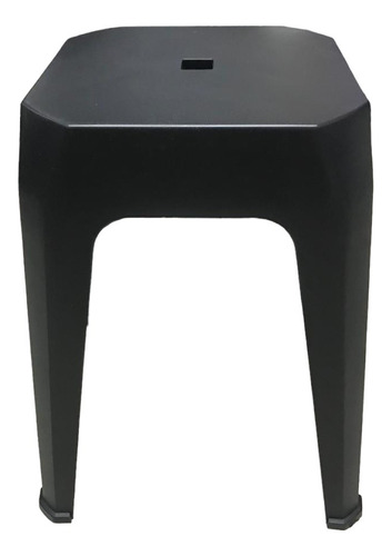 Banqueta Plastica Premium Negra