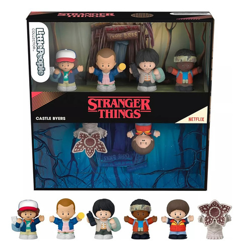 Little People Collector Stranger Things Castle Byers 6pcs